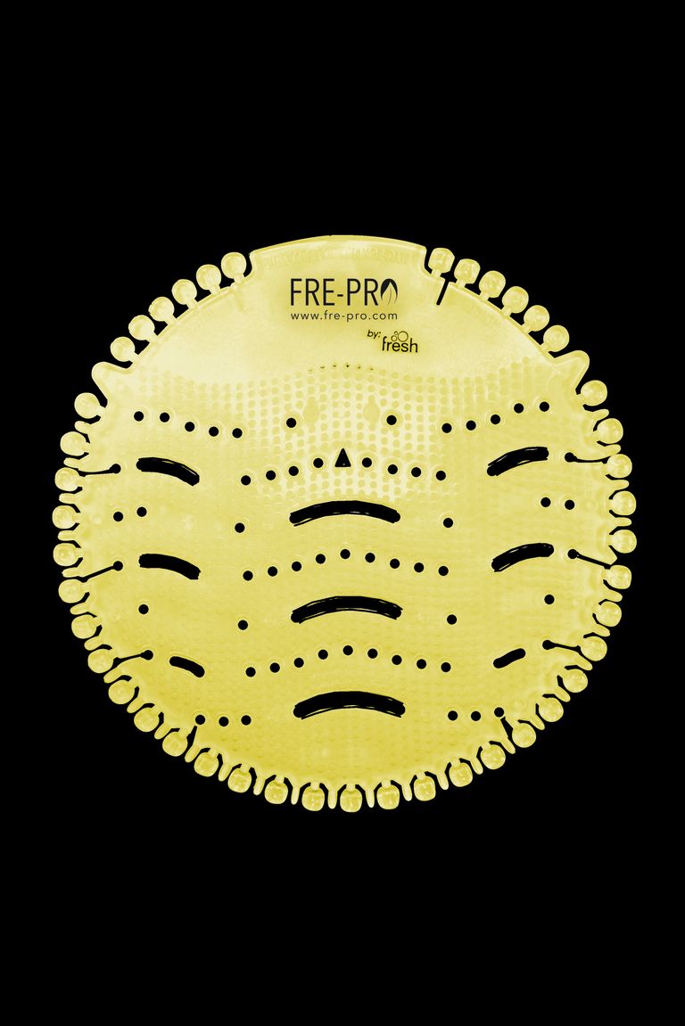 FrePro Wave vonné sítko do pisoáru - citrus (žlutá)