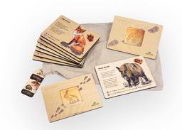 Obrázek produktu: Frotážová sada - Lesní zvířátka