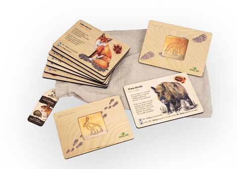 Obrázek produktu: Frotážová sada - Lesní zvířátka