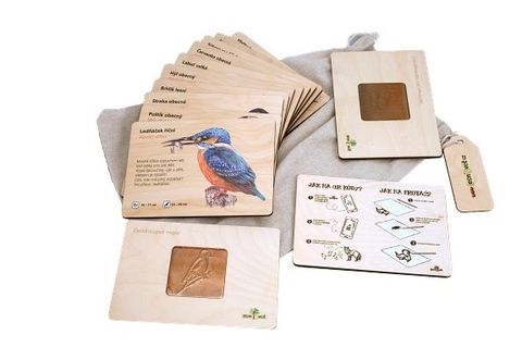 Obrázek produktu: Frotážová sada - Ptáci kolem nás