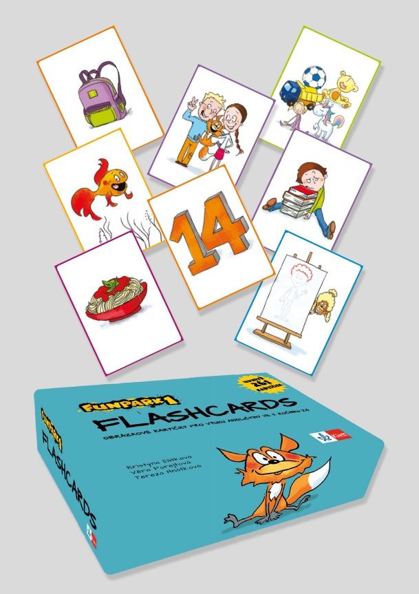 Funpark 1 – flashcards (261 karet) Klett nakladatelství