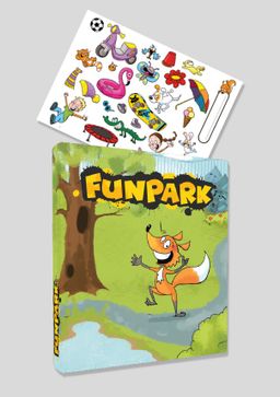 Obrázek produktu: Funpark 1 – šanon pro žákovské portfolio + samolepky