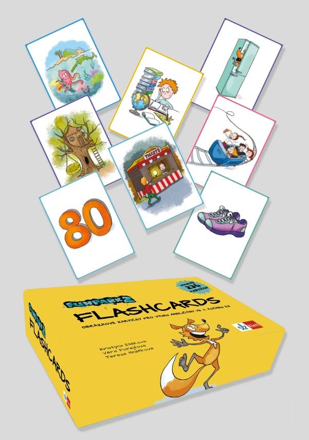 Funpark 2 – 236 flashcards v krabičce