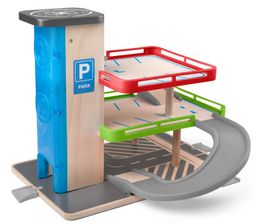 Obrázek produktu: Garáž s výtahem a příslušenstvím, dřevo/plast