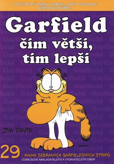 Obrázek produktu: Garfield čím větší,tím lepší (č.29)