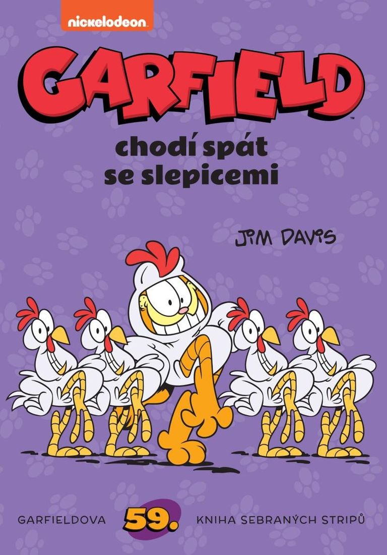 Garfield 59: Garfield chodí spát se slepicemi - Jim Davis