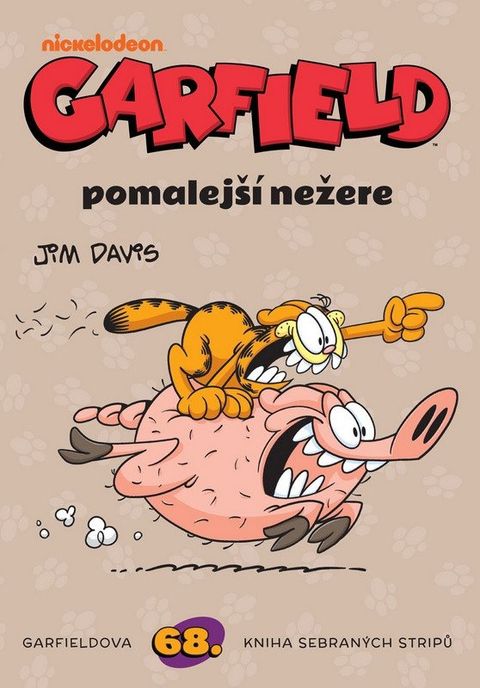 Obrázek produktu: Garfield pomalejší nežere (č. 68)