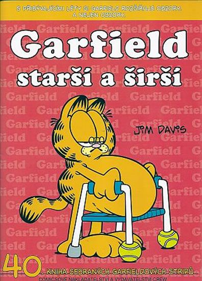 Garfield 40: Starší a širší - Jim Davis