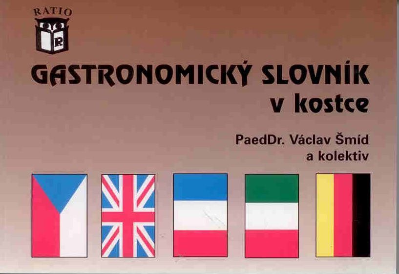 Gastronomický slovník v kostce - čtyřjazyčný