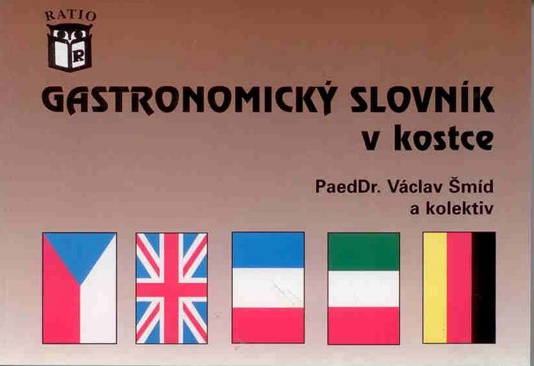Levně Gastronomický slovník v kostce - čtyřjazyčný