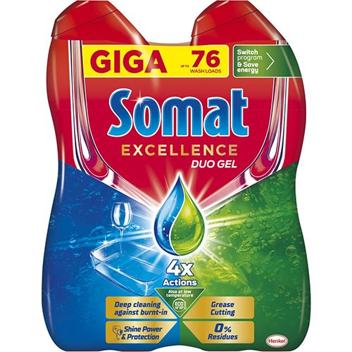 Gel do myčky Somat Excellence Duo - 76 MD