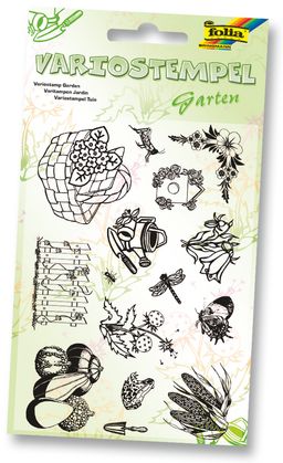 Obrázek produktu: Gelová razítka Folia - Zahrada