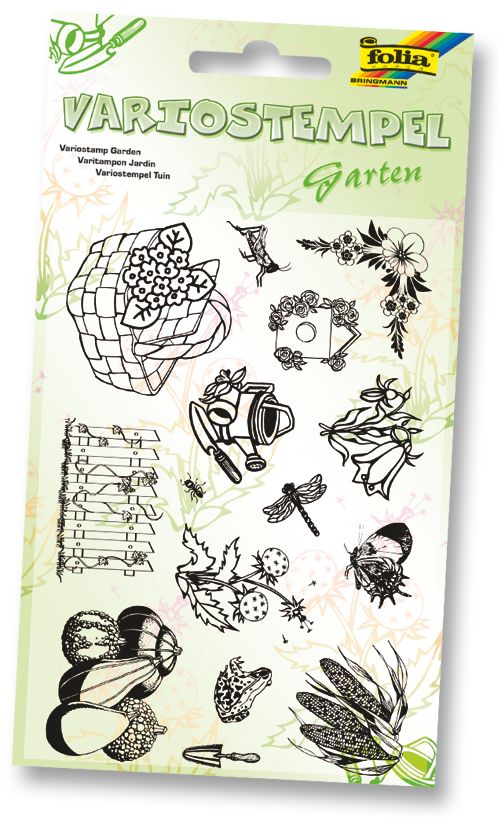 Gelová razítka Folia - Zahrada