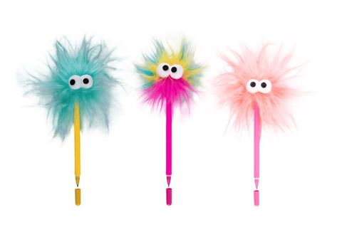 Obrázek produktu: Gelové pero Colorino Fuzzy silikonové s víčkem - mix motivů