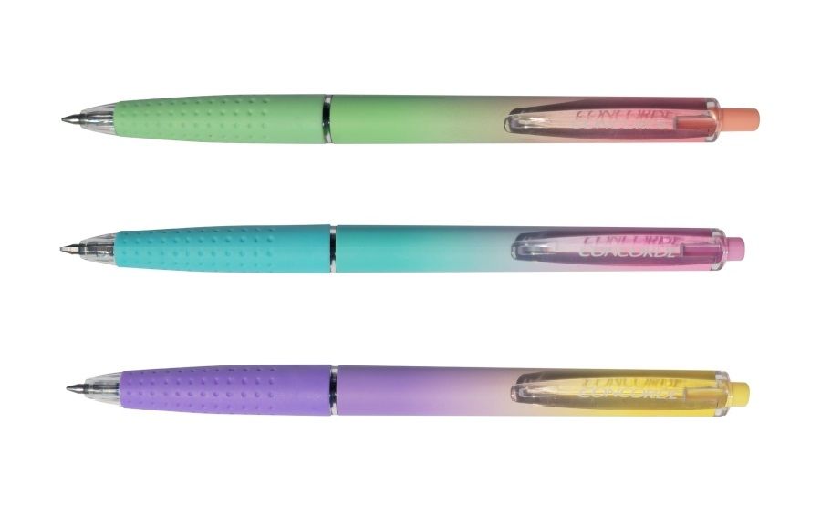 Gelové pero CONCORDE Makronka 0,5 mm - mix pastelových barev