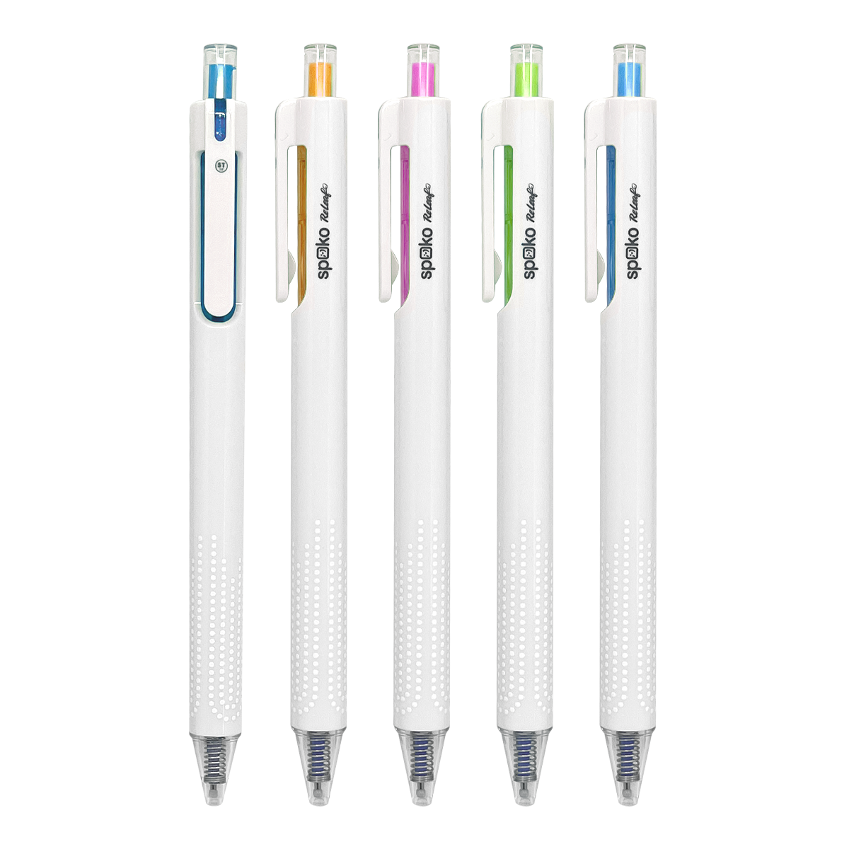 Gelové pero Spoko ReLeaf Flow 0,5 mm - mix barev