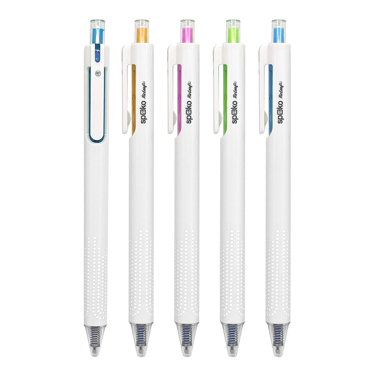 Gelové pero Spoko ReLeaf Flow 0,5 mm - mix barev
