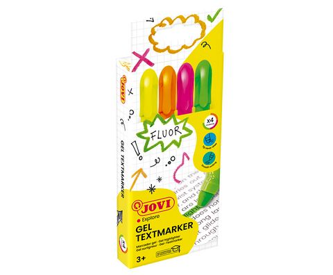 Obrázek produktu: Gelové zvýrazňovače Jovi - sada 4 ks