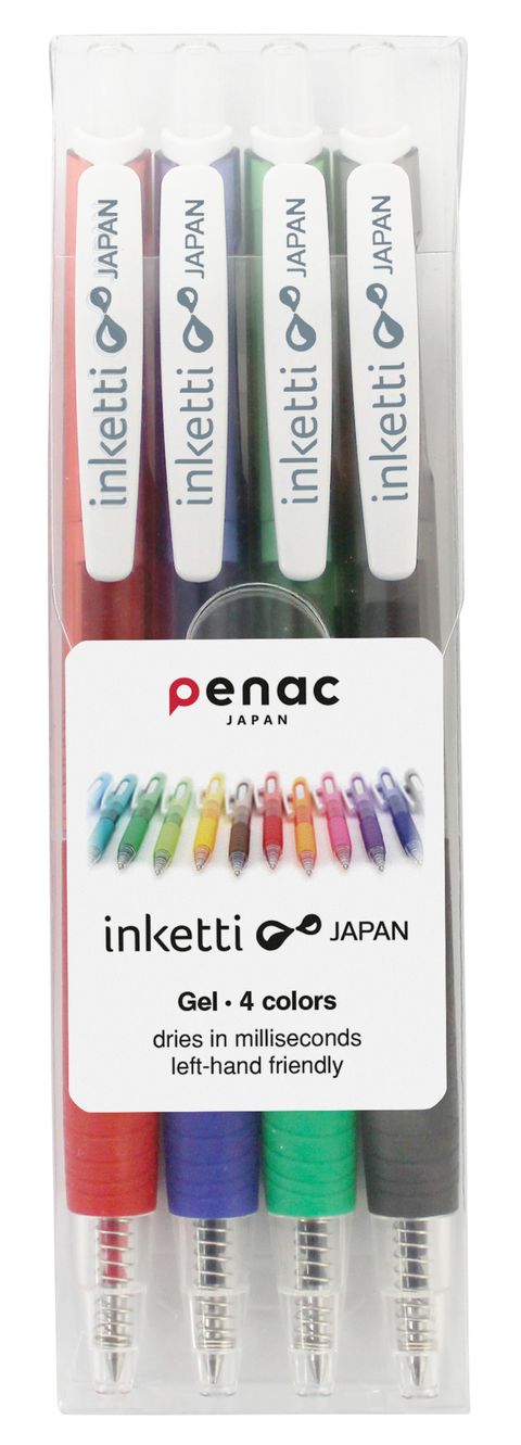 Obrázek produktu: Gelový roller Penac Inketti 05 - sada 4 základních barev