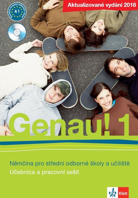 Obrázek produktu: Genau! 1 Němčina pro střední odborné školy a učiliště - učebnice s PS + CD