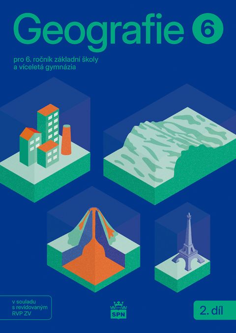Obrázek produktu: Geografie pro 6. ročník ZŠ - 2. díl - učebnice