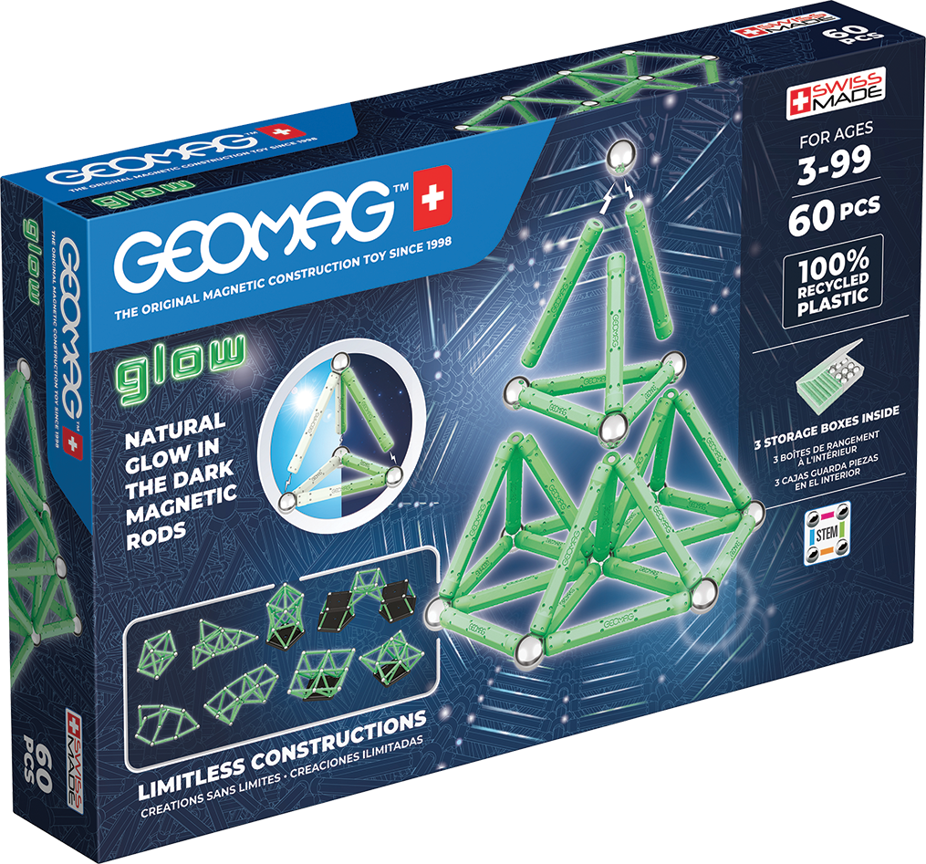 Geomag Glow Recycled 60 ks