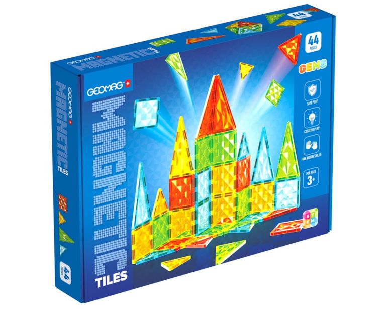 Levně Geomag Magnetic Tiles 44 dílků