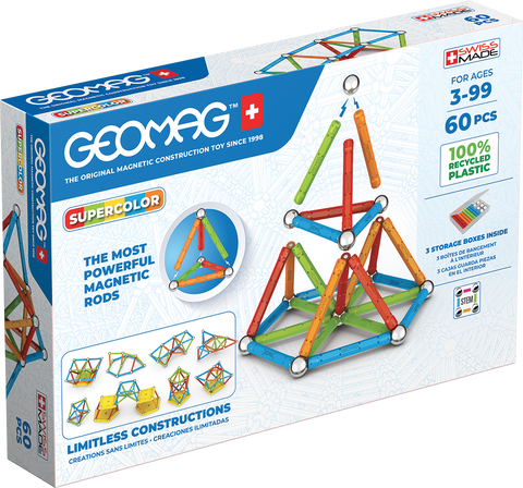 Obrázek produktu: Geomag Supercolor Recycled 60 ks