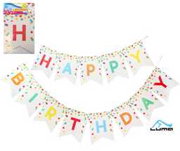 Obrázek produktu: Girlanda 3,5 m HAPPY BIRTHDAY