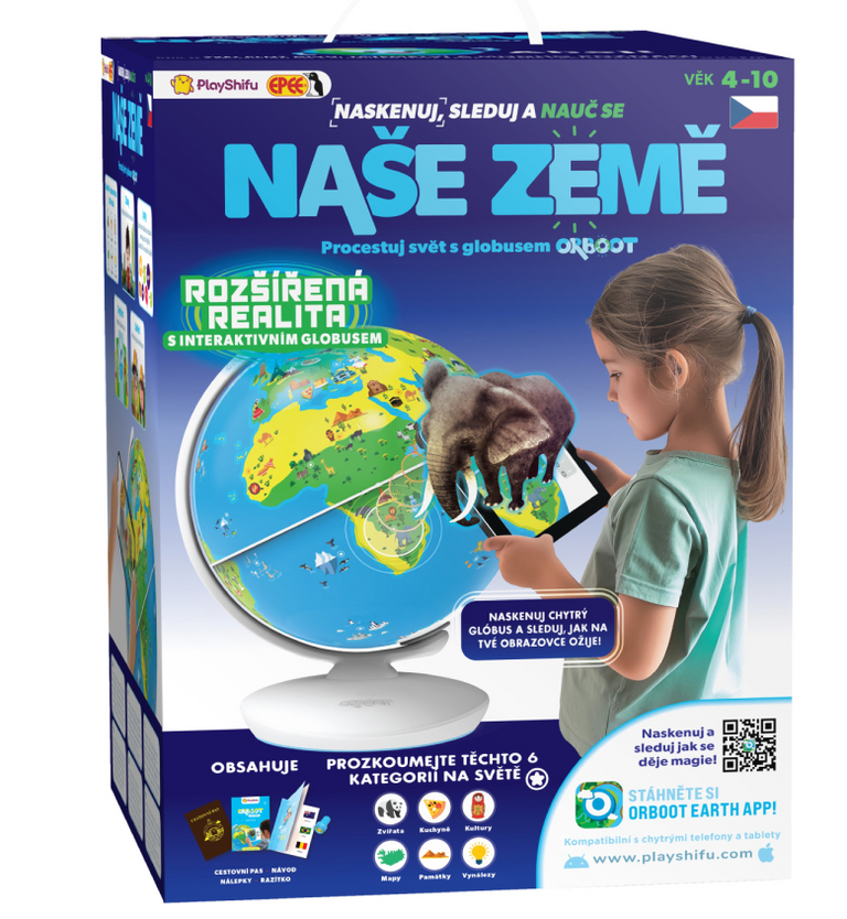 Interaktivní globus Naše Země