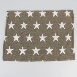 Obrázek produktu: Gobelínové prostírání Hvězdy - tmavě šedé 4 ks