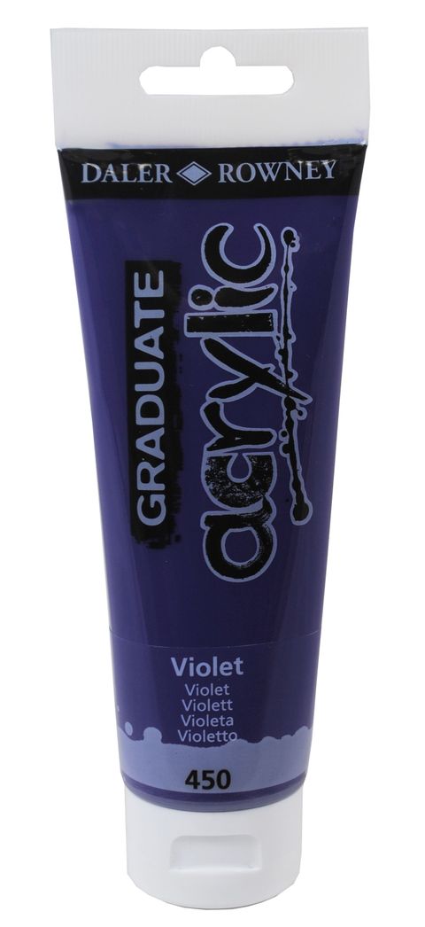 Obrázek produktu: Graduate akrylová barva 120 ml - Fialová