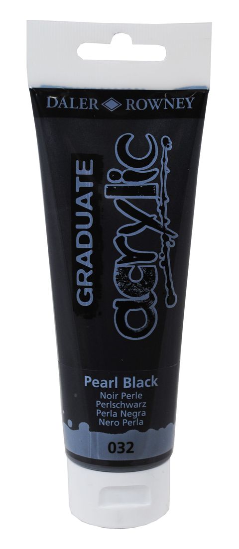 Obrázek produktu: Graduate akrylová barva 120 ml - Perleťová černá