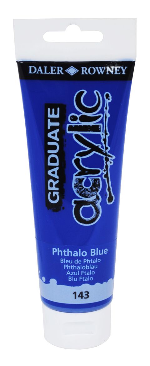 Obrázek produktu: Graduate akrylová barva 120 ml - Phthalo modrá