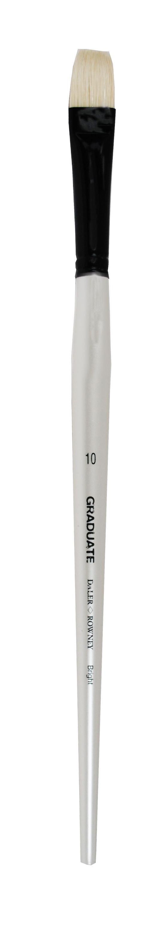 Graduate štětec štětina "Bristle Bright " dlouhá rukojeť, vel. 10