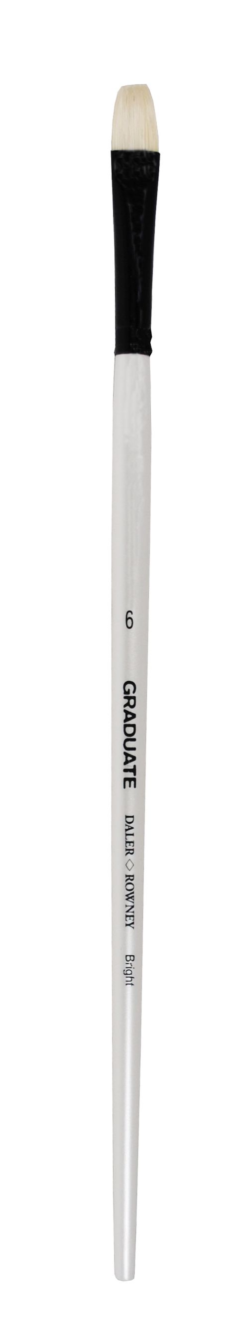 Obrázek produktu: Graduate štětec štětina "Bristle Bright" dlouhá rukojeť, vel. 6