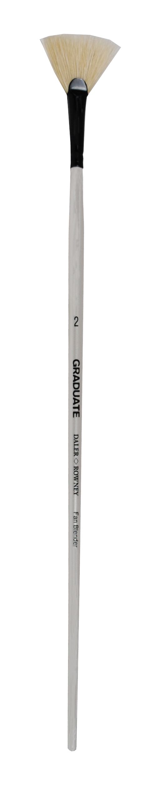 Graduate štětec štětina " Vějíř ", dl. rukojeť, vel. 2