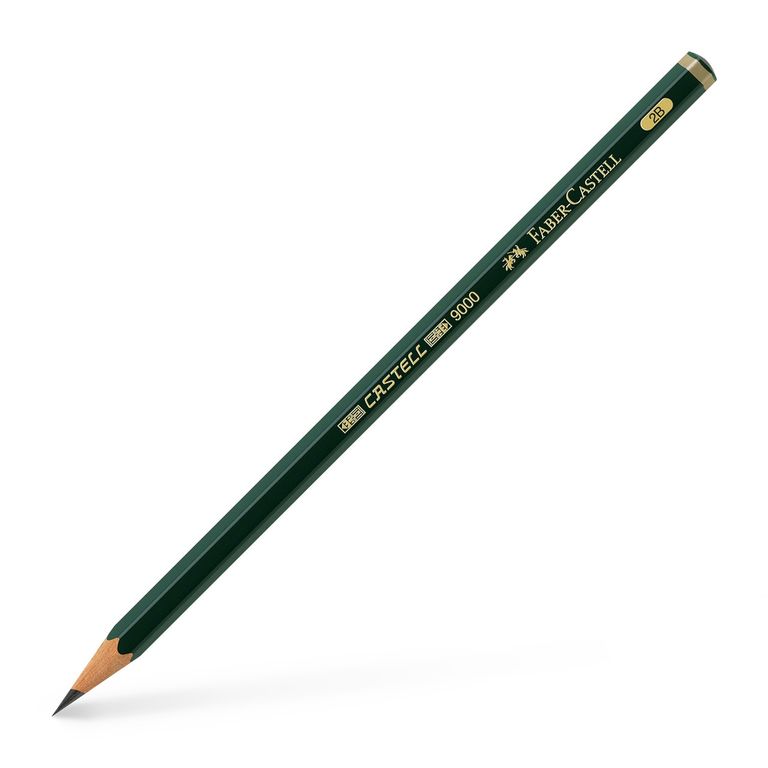 Grafitová tužka Faber Castell Castell 9000 2B Faber-Castell