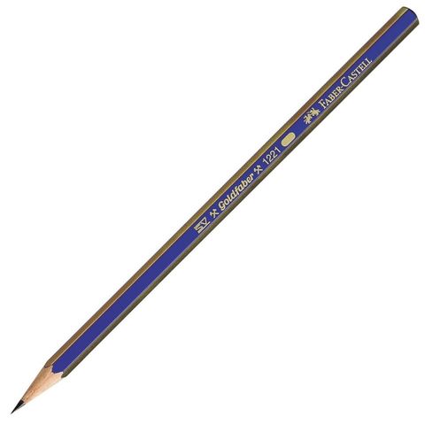 Obrázek produktu: Grafitová tužka Faber-Castell Goldfaber 1221 - 4H