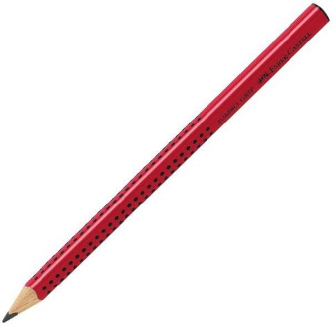 Obrázek produktu: Grafitová tužka Faber-Castell Grip 2001 Jumbo B - červená