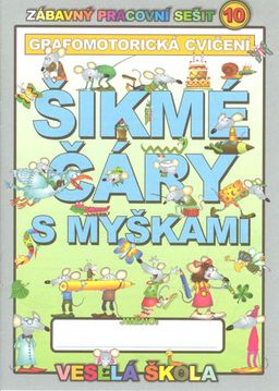 Obrázek produktu: Grafomotorická cvičení - Šikmé čáry s myškami