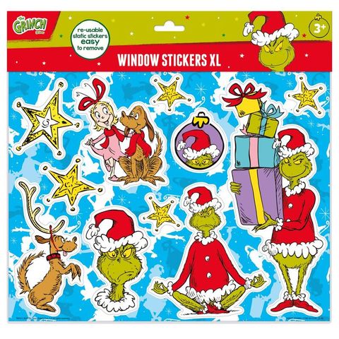 Obrázek produktu: Grinch okenní dekorace