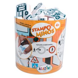 Obrázek produktu: Gumová razítka Aladine - Dopravní výchova