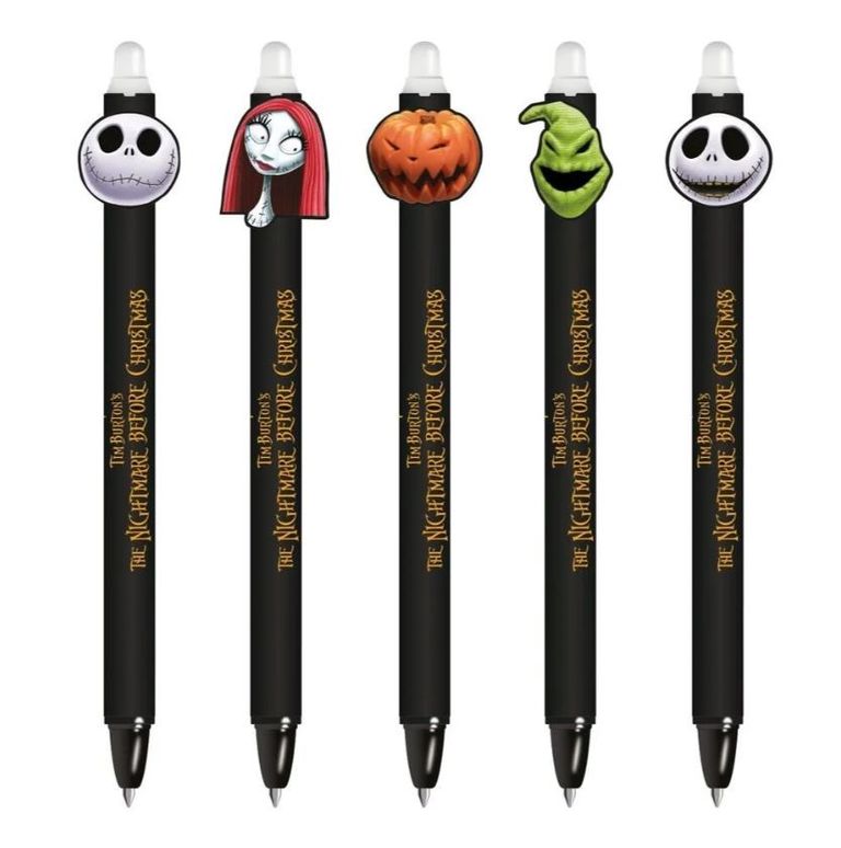 Gumovací gelové pero NIGHTMARE BEFORE CHRISTMAS