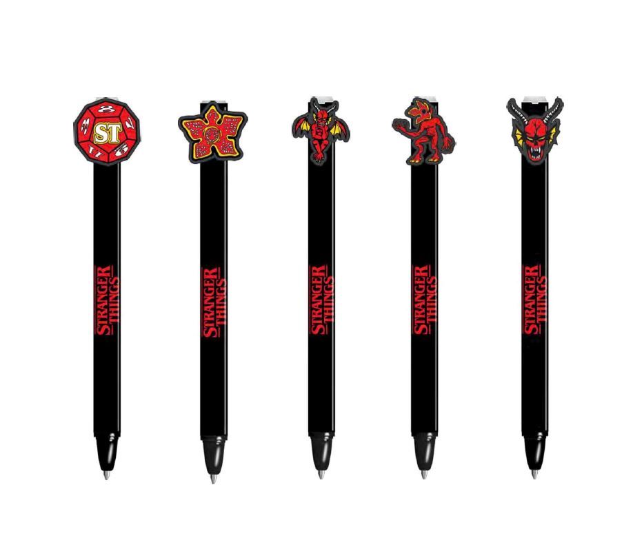 Gumovatelné gelové pero - Stranger things