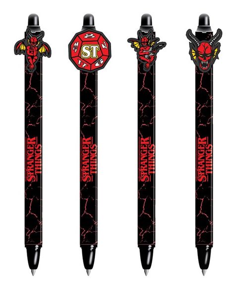 Obrázek produktu: Gumovatelné gelové pero - Stranger things