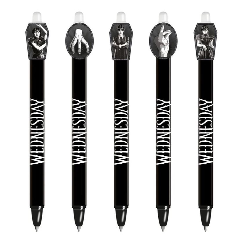 Gumovatelné gelové pero - Wednesday