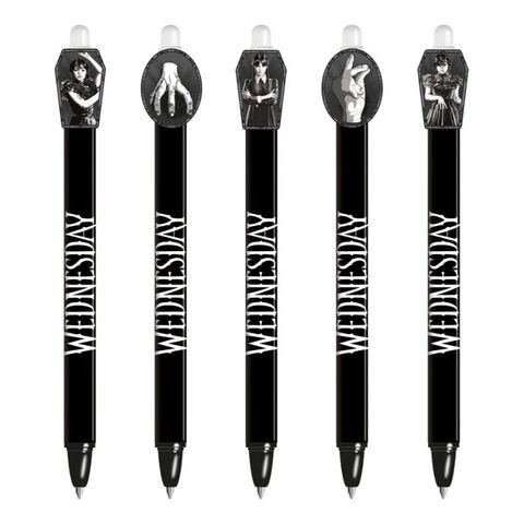 Obrázek produktu: Gumovatelné gelové pero - Wednesday