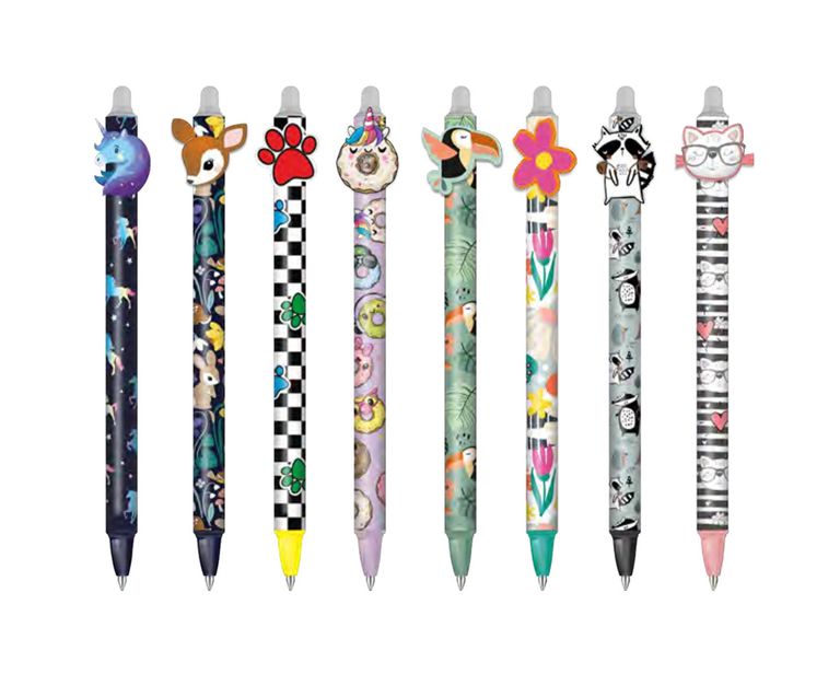 Levně Gumovatelné pero Colorino - Cool Pack Girls II, mix motivů
