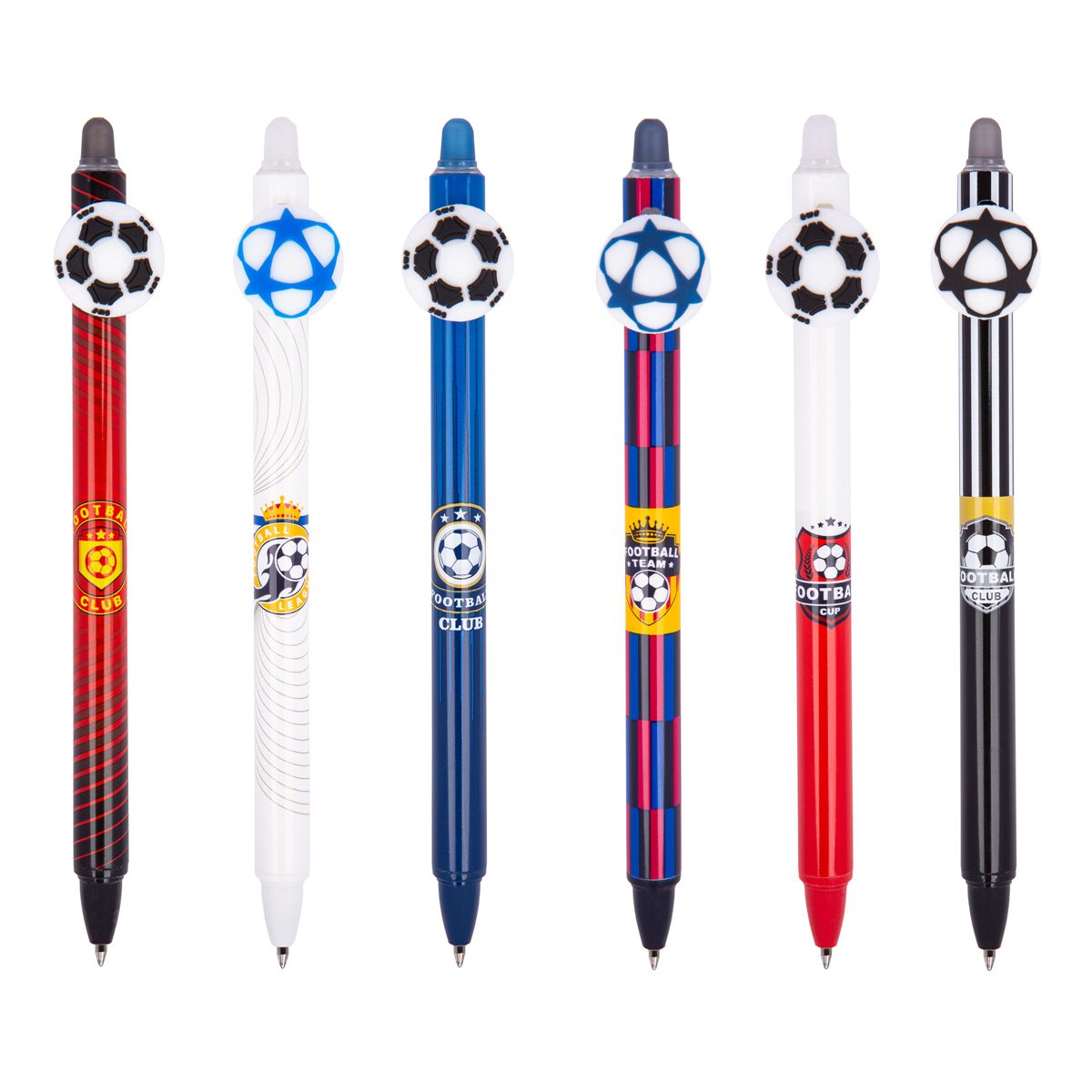 Gumovatelné pero Colorino - Football, mix motivů